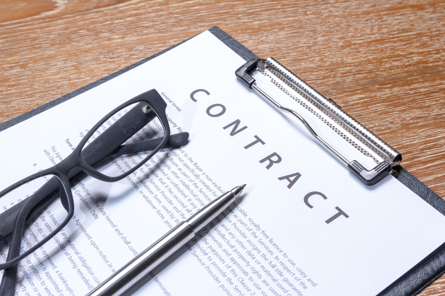 business contract